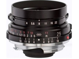 Voigtlander For Leica M 25mm f/4 P Pancake Lens